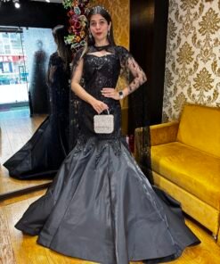 STYLISH BLACK FISH CUT LENGHA