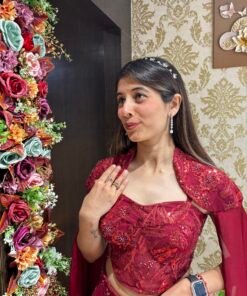 Alternative view of STUNNING FISH CUT LENGHA WITH CAPE-RED