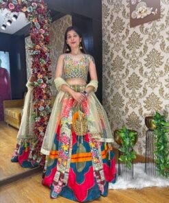 NIKHAR MULTI LENGHA CHOLI WITH DUPATTA