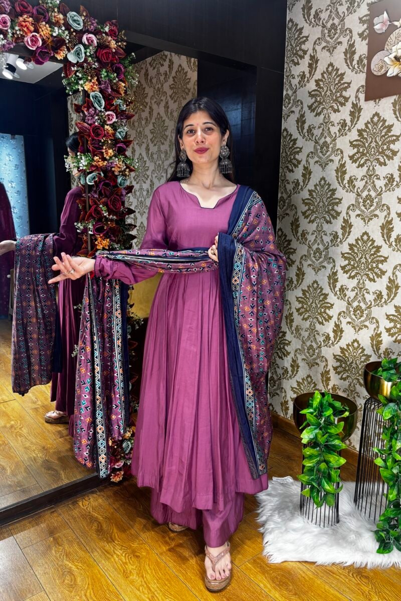 HEAVY AAYRA ANARKALI SUIT WITH DUPATTA