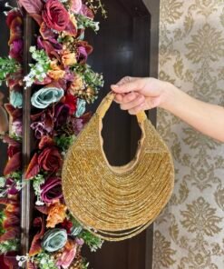 GOLD CELEBRITY STUNNING MOON BAG