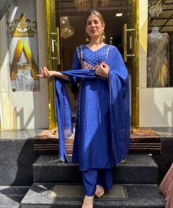 NEEL TARA ROYAL BLUE KURTA SET