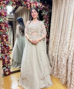 ETHERAL ELINA MOONLIGHT LENGHA SET-GOLD