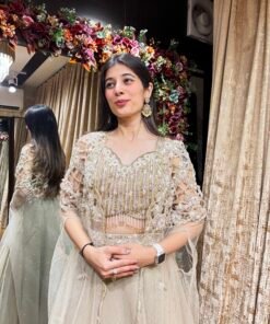 Alternative view of ETHERAL ELINA MOONLIGHT LENGHA SET-GOLD