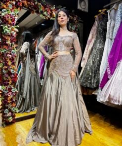 STARDUSH GRAY STUNNING FISH CUT INDO LENGHA WITH TWO SIDE CAPE