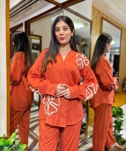 Alternative view of RUSTIC SMART COMFY FLORAL DESIGN CO-ORD SET